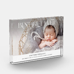 Bloc Photo Meilleur Cadeau Toujours Nouveau Baby Photo Keepsa
