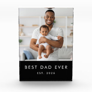 Bloc Photo Meilleur Papa Actuel
