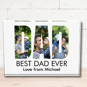 Bloc Photo Meilleur Papa Lettre Photo