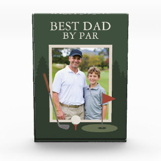 Bloc Photo Meilleur papa par Par Golf Cadeau pour papa