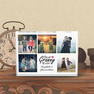 Bloc Photo Meilleure Granny Ever Grandchildren Photo Collage