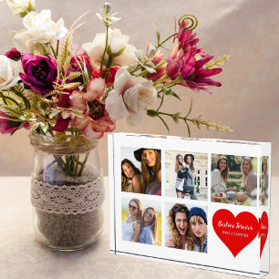 Bloc Photo Meilleures Amies Pour Toujours, BFF 5 Photo Person
