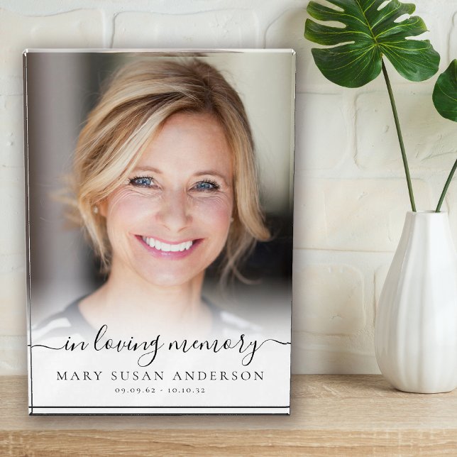 Bloc Photo Mémorial photo en mémoire d'amour (Créateur téléchargé)