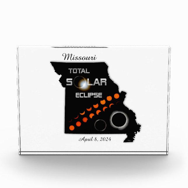 Bloc photo Missouri Solar Eclipse (Devant)