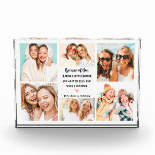 Bloc Photo Modern Best Friends 6 Photo Collage Block
