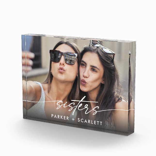 Bloc Photo Modern Sisters Create Your Own Photo Script (Droite)