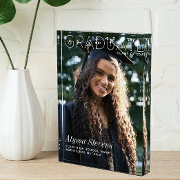 Bloc Photo Moderne minimaliste superposition blanche graduée 