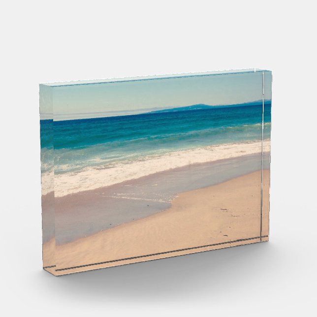 Bloc Photo Monterey Bay Beach Ocean Blue Pittoresque (Gauche)