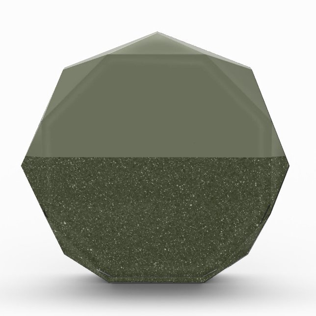 Bloc photo Moss Green Duo personnalisable (Devant)