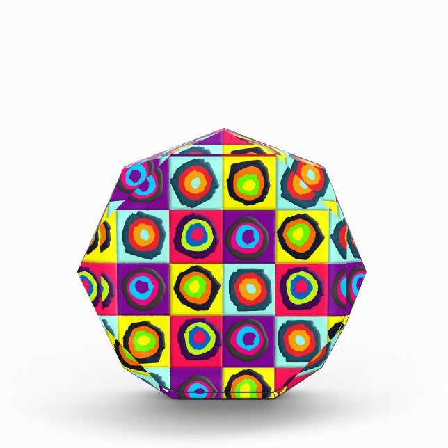 Bloc Photo Motif de cercles (Devant)