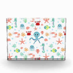 Bloc Photo Motif du monde marin