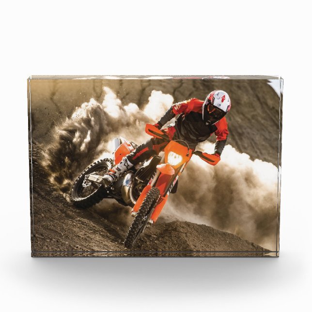 Bloc Photo Motocross Rider (Devant)