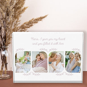 Bloc Photo Nana 4 Vertical Photo Loss Words Delicate Leaf