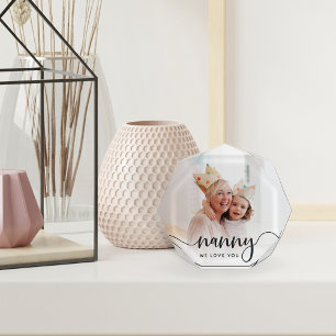 Bloc Photo Nanny We Love You Superposition de script de gra