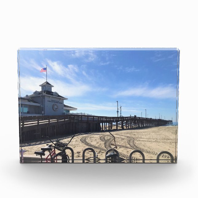 Bloc Photo Newport Pier, Newport Beach, Californie (Devant)