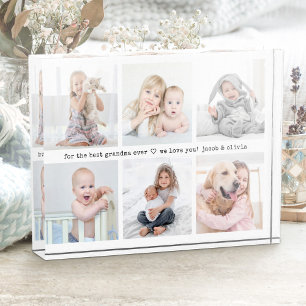 Bloc Photo N'Importe Quel Texte 6 Photo Collage Moderne Minim