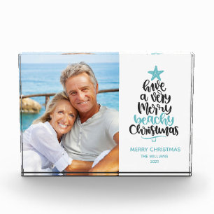 Bloc Photo Noël à la plage