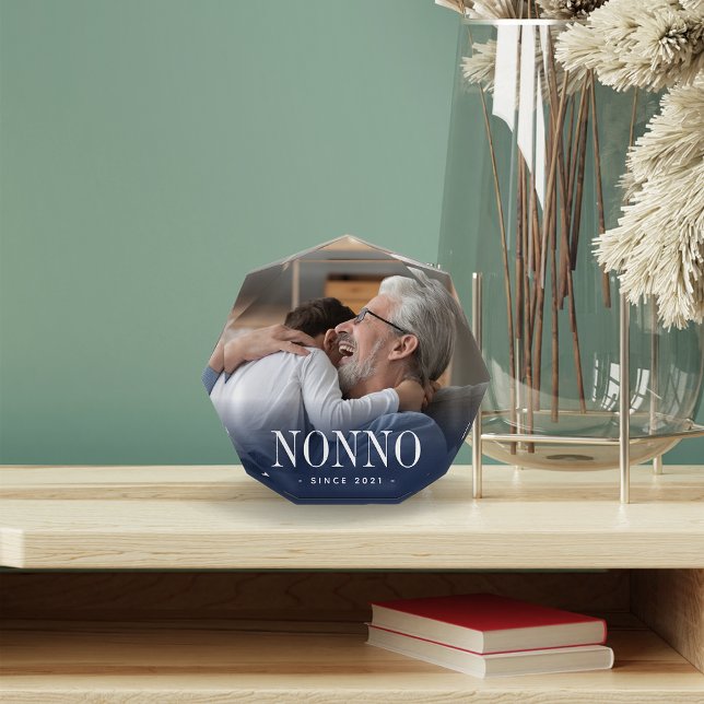 Bloc Photo Nonno Grand-Père Année Créée (Créateur téléchargé)