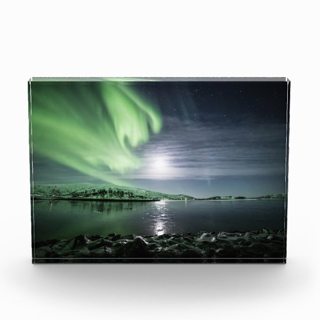 Bloc Photo Northern Lights North Norvège (Devant)