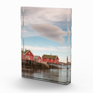 Bloc Photo Norvège Lofoten Village de pêche