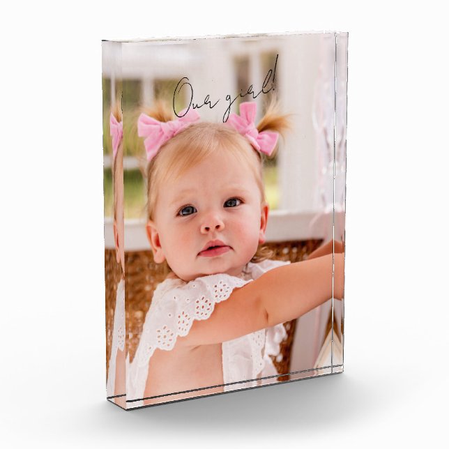 Bloc Photo Notre fille (Gauche)