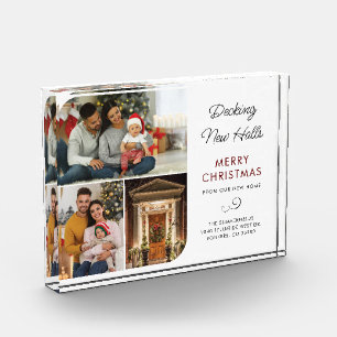 Bloc Photo Nous Avons Déplacé Famille Nouvelle Adresse Domest