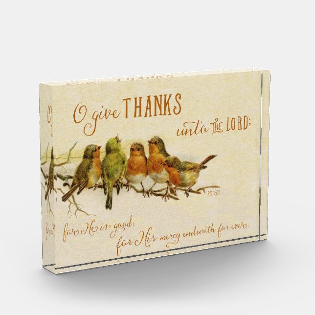 Bloc Photo O Remercie le Seigneur (Gauche)