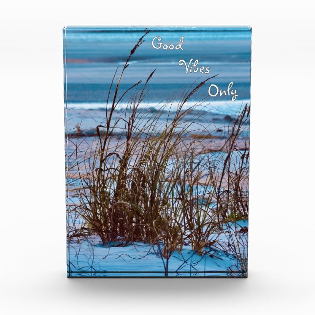 Bloc Photo Ocean Sand Dunes Glass (Devant)