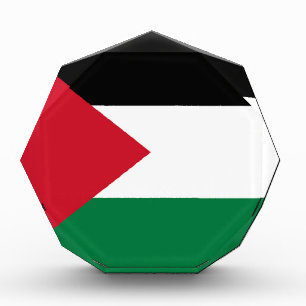 Bloc Photo officiellement le drapeau de l'État de Palestine
