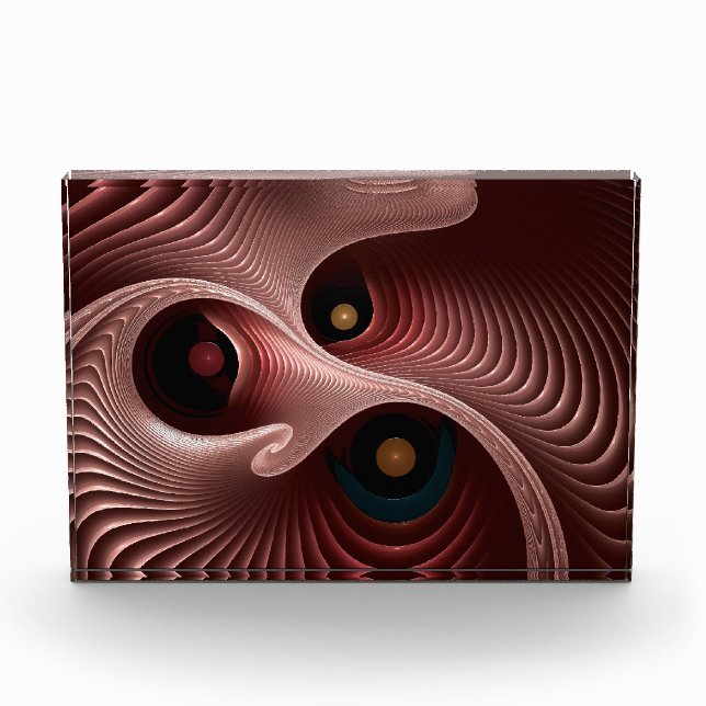 Bloc Photo Ondes en spirale (Devant)