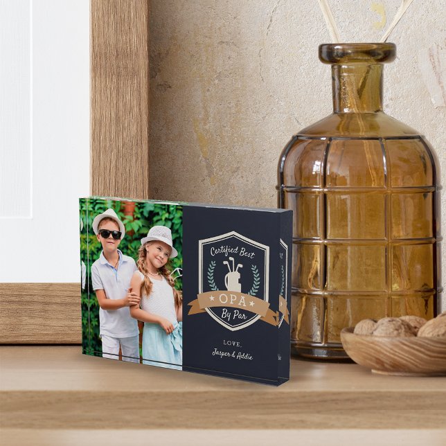 Bloc Photo Opa par défaut | Grand-père du golf (Créateur téléchargé)