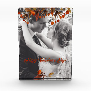 Bloc Photo Orange Brown Folithe Valentine Ajouter Votre Propr