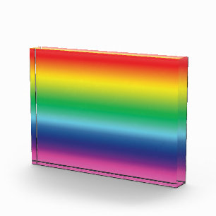 Bloc Photo orteil arc-en-ciel couleurs lgbt