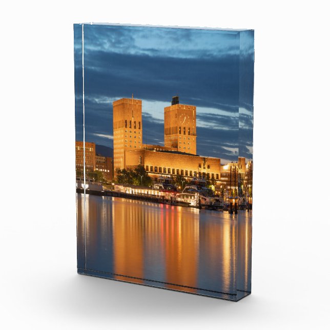 Bloc Photo Oslo City Hall Norvège (Droite)