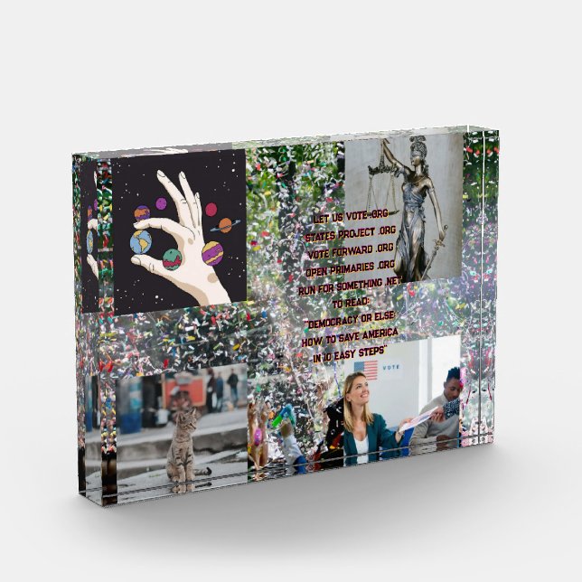 Bloc Photo Outils de démocratie et imagerie électorale (Gauche)