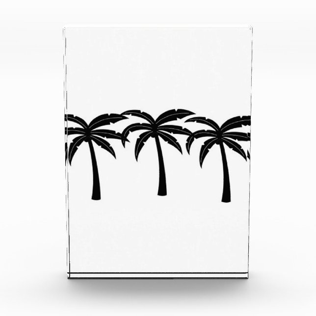 Bloc Photo Palmiers tropicaux (Devant)