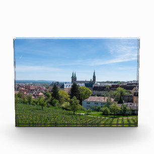 Bloc Photo Panorama de la vieille ville historique de Bamberg
