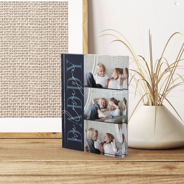 Bloc Photo Papa, on t'aime 3 (Créateur téléchargé)