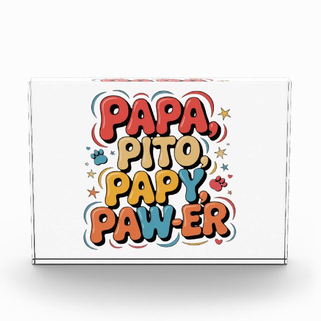 Bloc Photo Papa Pito Pappy Pawer (Devant)