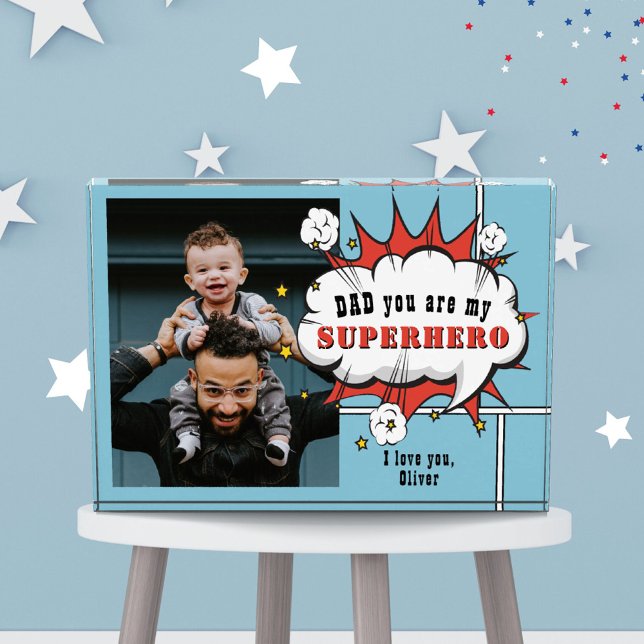 Bloc Photo Papa Superhero Bande dessinée (Créateur téléchargé)