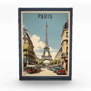 Bloc Photo Paris poster vintage