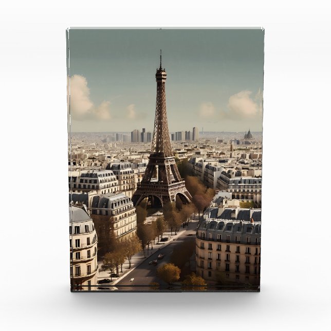 Bloc Photo Paris poster vintage (Devant)
