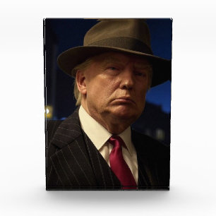 Bloc Photo Parrain de l'Amérique Don J. Trump