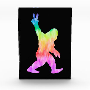 Bloc Photo Peace Love Bigfoot