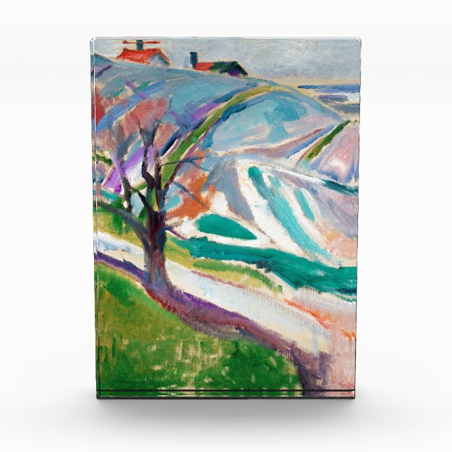 Bloc Photo Peinture paysagère Edward Munch (Devant)