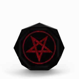 Bloc Photo Pentagram Red Devil
