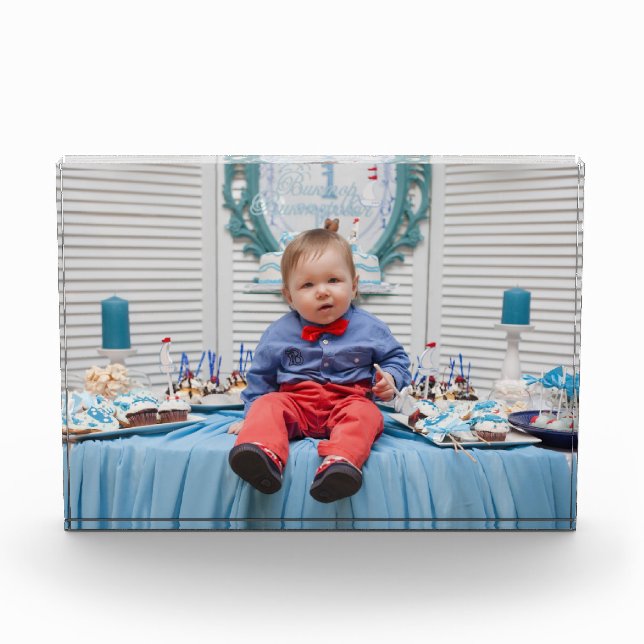 Bloc Photo Personalized Baby Photo Frame (Devant)