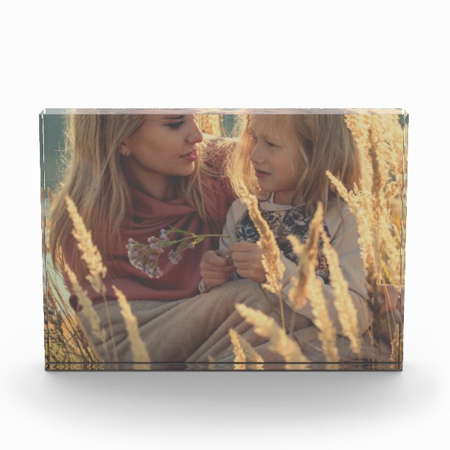 Bloc Photo personnalisé ajouter votre photo de noël personnal (Devant)