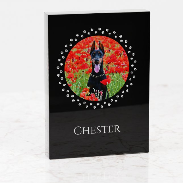 Bloc photo personnalisé pour chien - cadeau person (Créateur téléchargé)