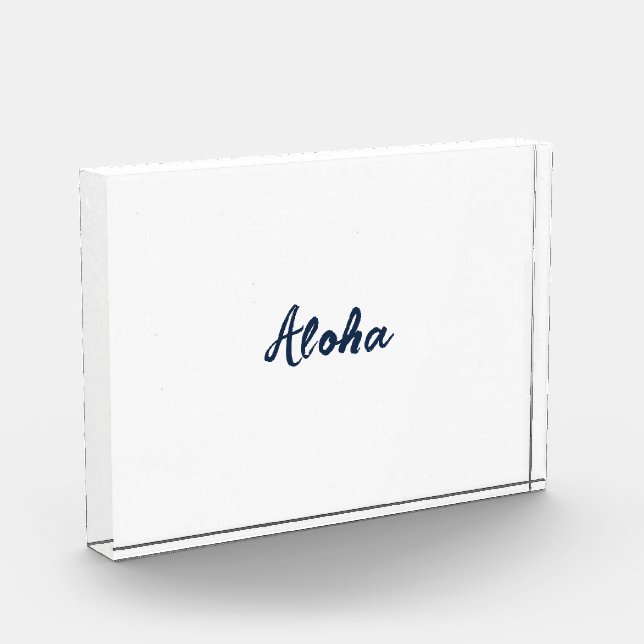 Bloc Photo Personnaliser ou Customiser (Gauche)